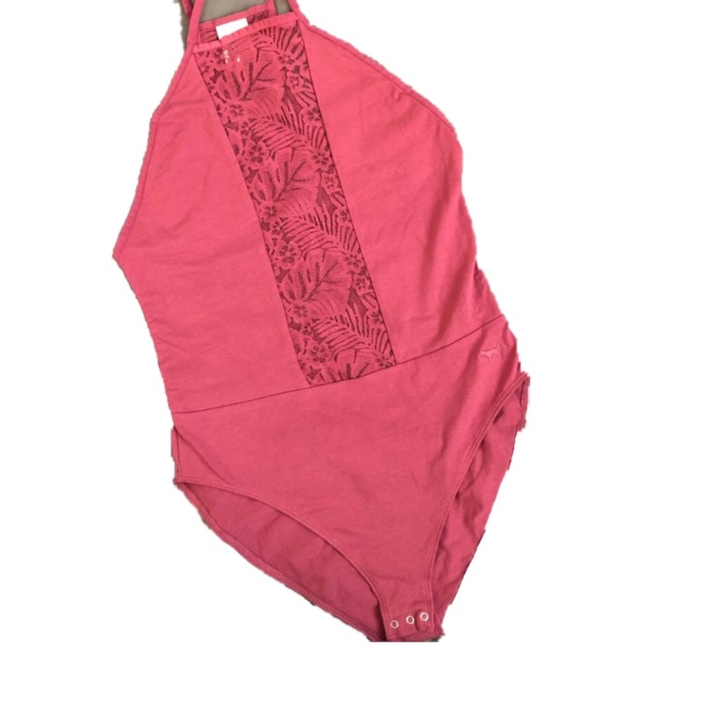 Lace Body Suit PINK